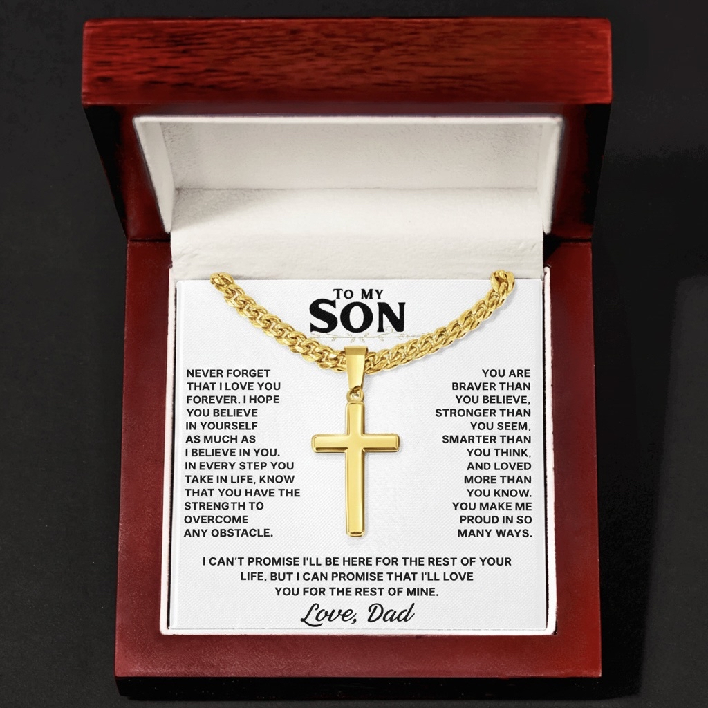To My Son – Believe in Yourself – Gift From Dad
