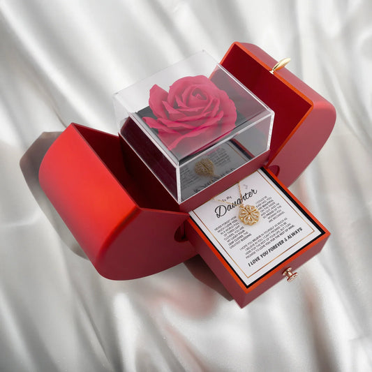 To My Daughter - Forever Lucky Charm – Heart Box
