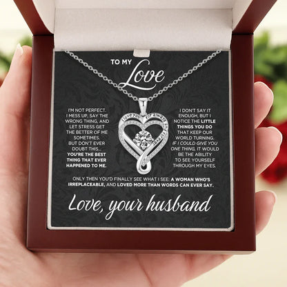 To My Love – Im not Perfect – Gift from Husband