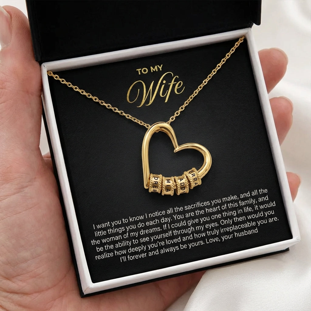 To My Wife – Heart of Our Family – Gift From Husband