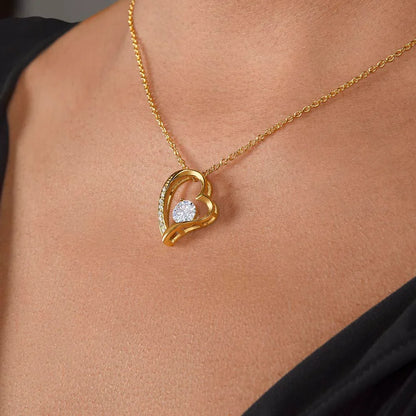 To My Granddaughter Necklace – Gift From Grandpa