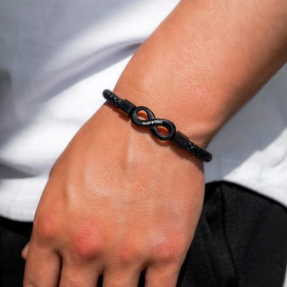 “To The Man I Love” Infinity Personalized Bracelet