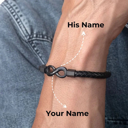 To My Man - Infinity Love Bracelet