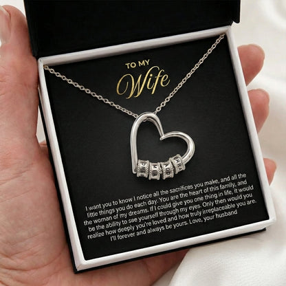 To My Wife – Heart of Our Family – Gift From Husband