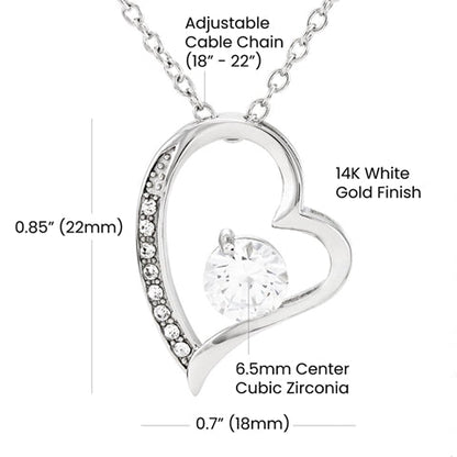To My Wife – The Love of My Life Necklace