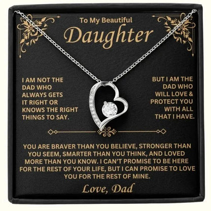 To My Daughter – A Heart of Love from Dad