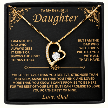 To My Daughter – A Heart of Love from Dad
