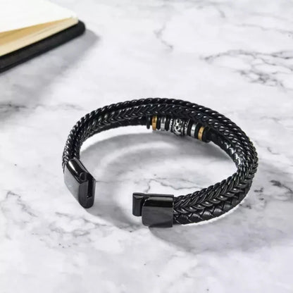 To My Son – ‘Love You Forever’ Personalised Name Bracelet