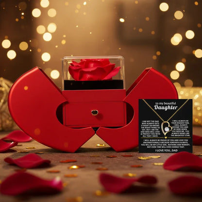 To Daughter - Love Dad - [Forever Rose Box]