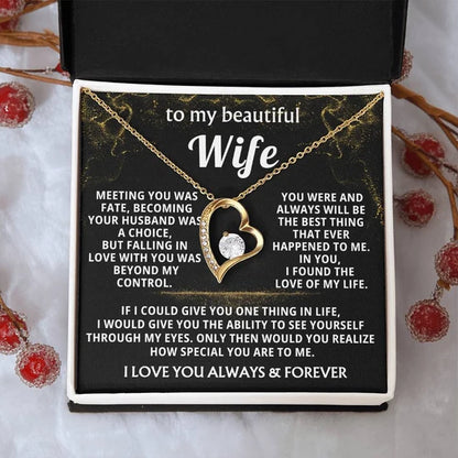 To My Beautiful Wife - I Love You Forever