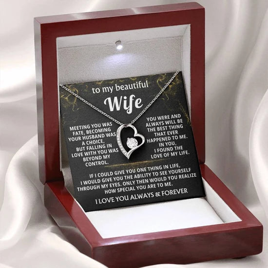 To My Beautiful Wife - I Love You Forever