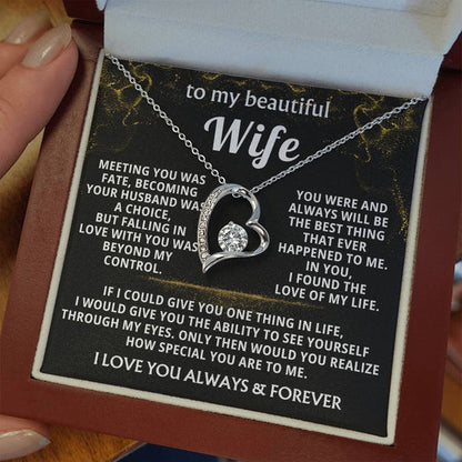 To My Beautiful Wife - I Love You Forever