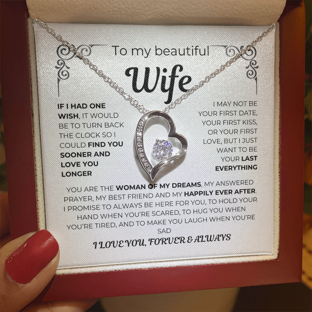 Forever Love Necklace - Gift for My Wife