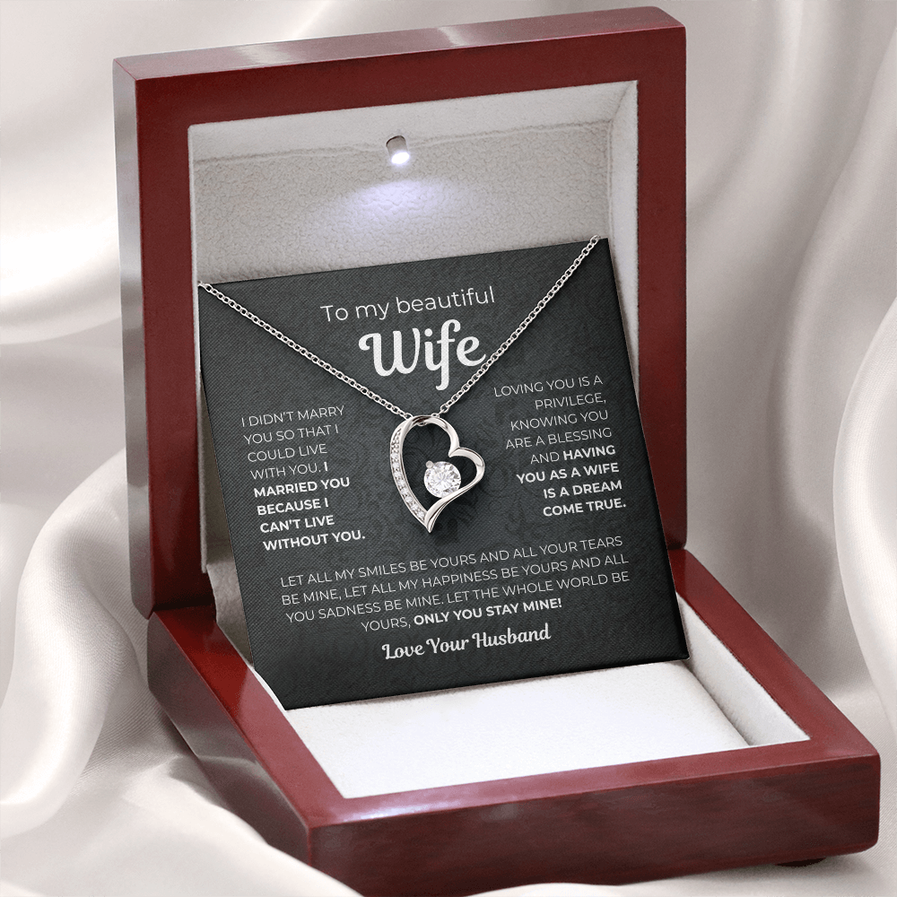To My Wife – Only You Stay Mine - Gift from Husband