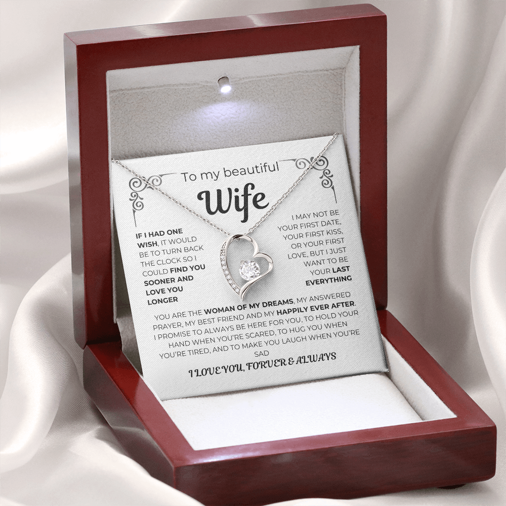 Forever Love Necklace - Gift for My Wife