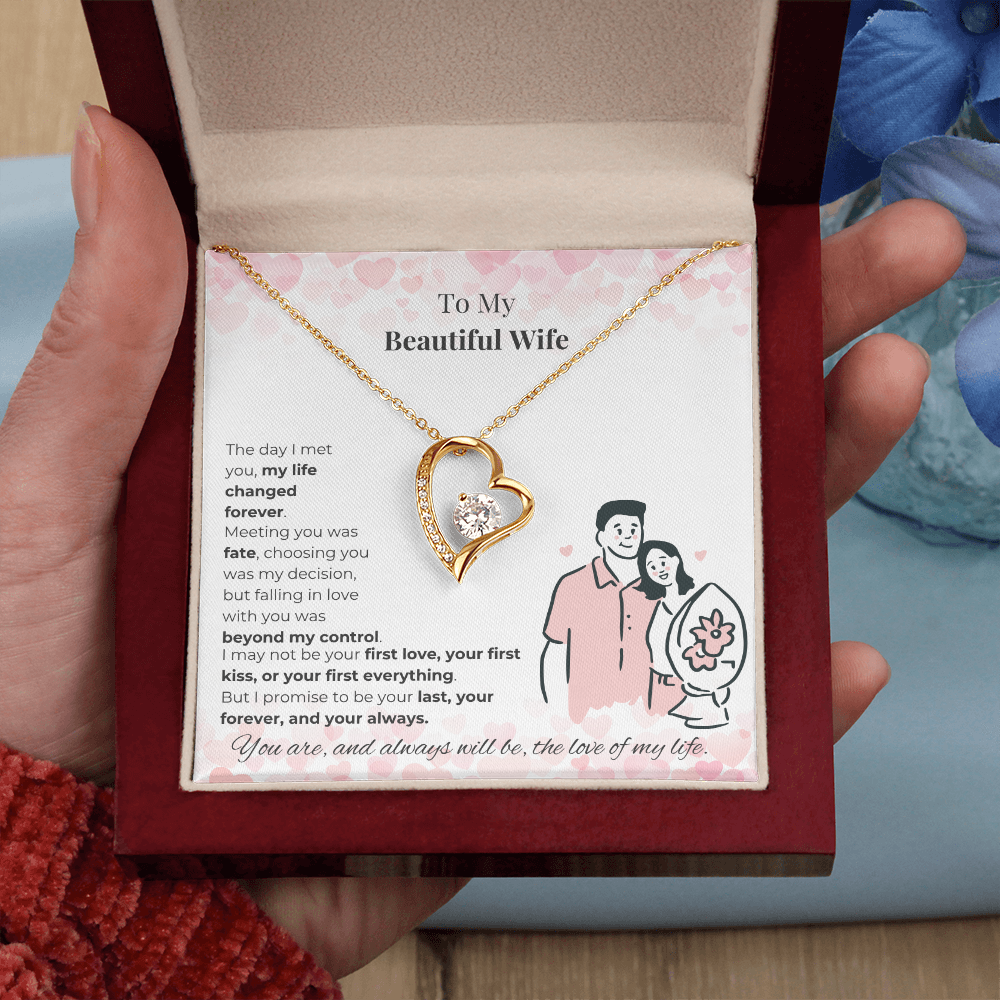 Forever Love Necklace for Wife – Romantic Gift from Husband