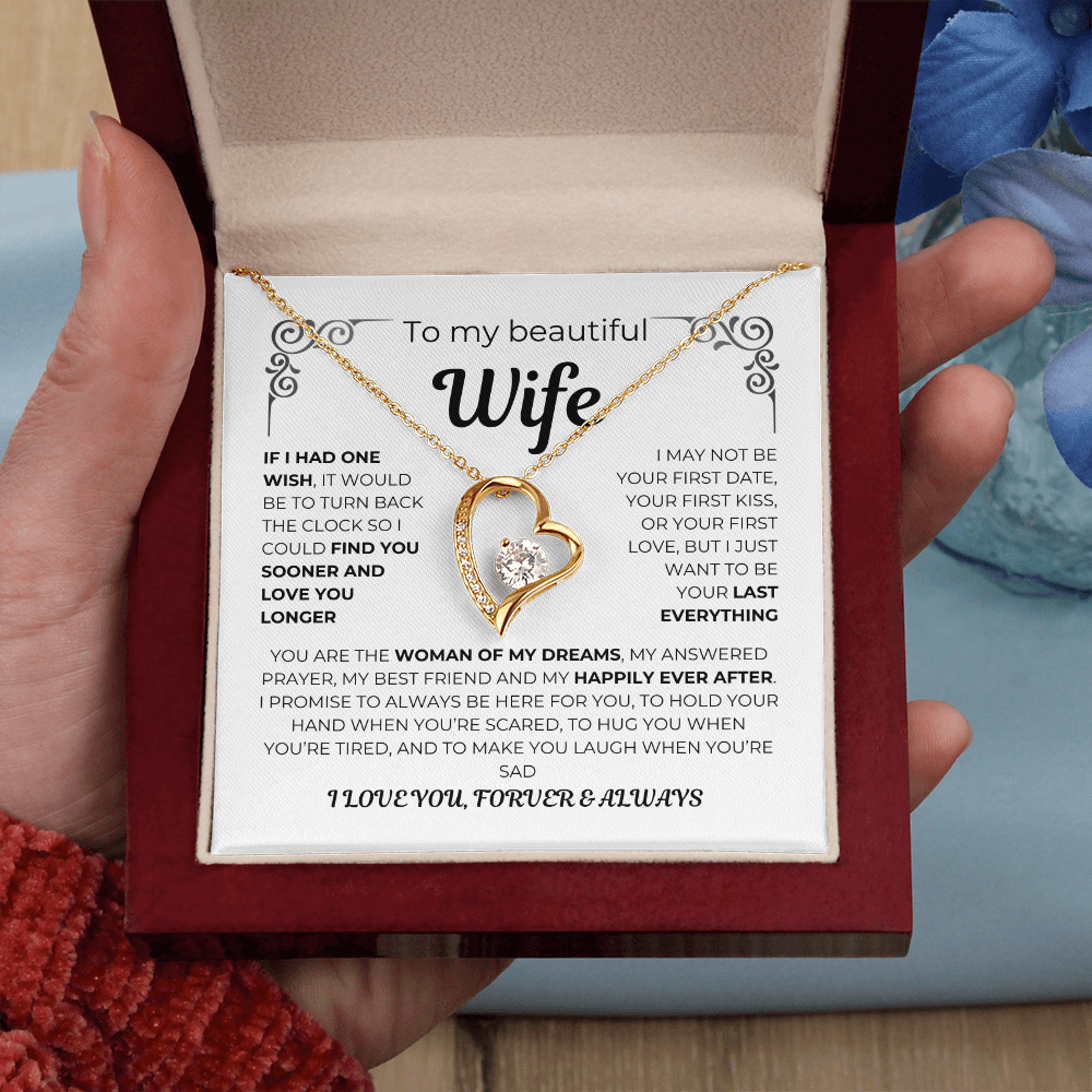 Forever Love Necklace - Gift for My Wife