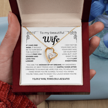 Forever Love Necklace - Gift for My Wife