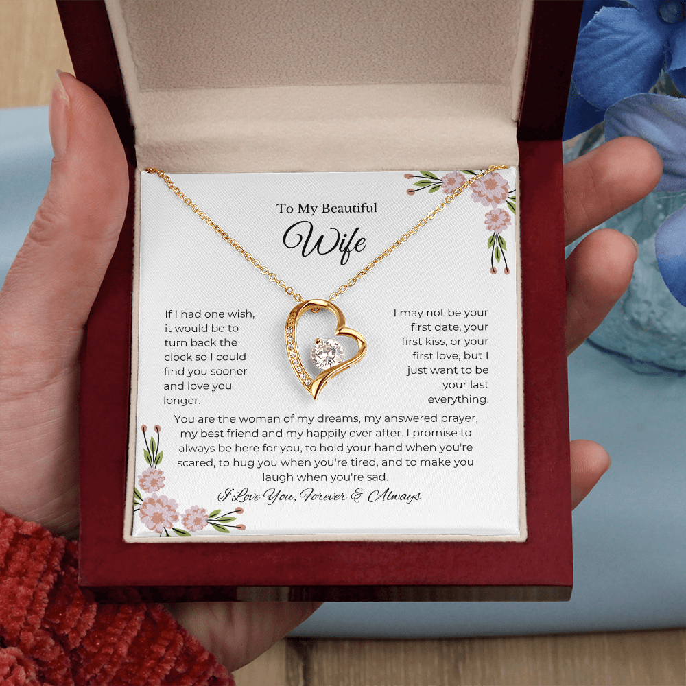 Forever Love Necklace – Gift for My Wife