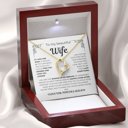 Forever Love Necklace - Gift for My Wife