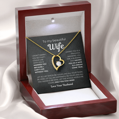 To My Wife – Only You Stay Mine - Gift from Husband