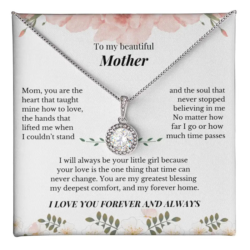 "To Mom" Eternal Hope Necklace