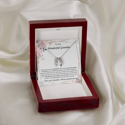 To My Grandma" - Eternal Love Necklace