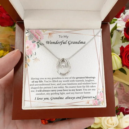 To My Grandma" - Eternal Love Necklace