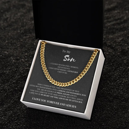 “Forever Connected” Necklace for Son