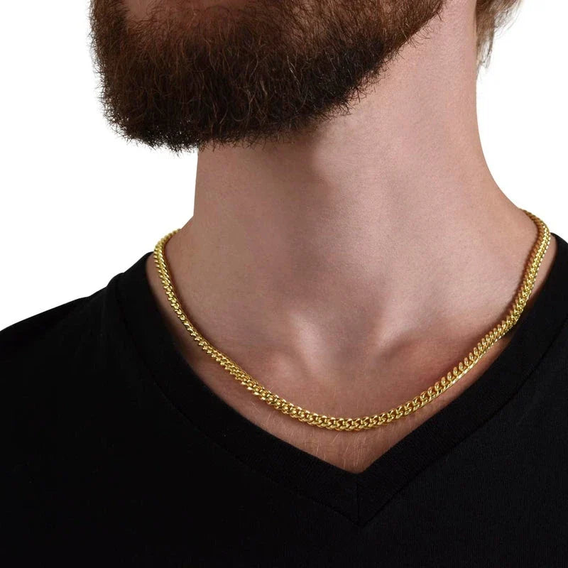 "To My Grandson"- Cuban Link Chain