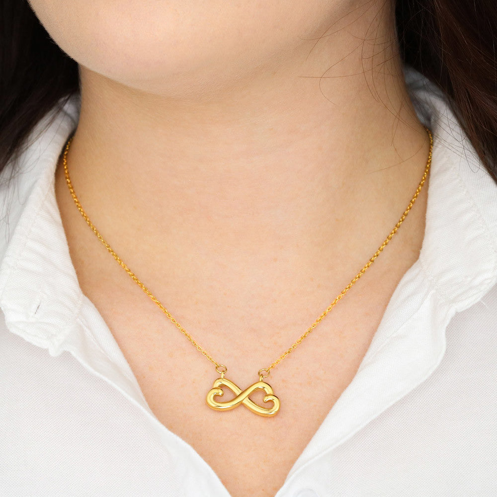 To My Beautiful Fiancé – Endless Love Necklace