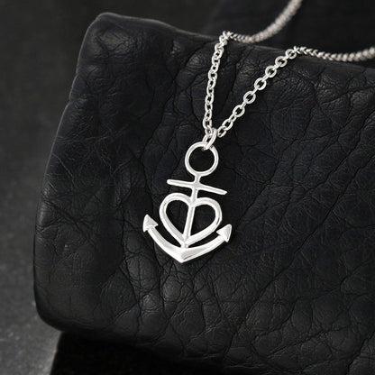 To My Wife – Anchor Pendant Necklace