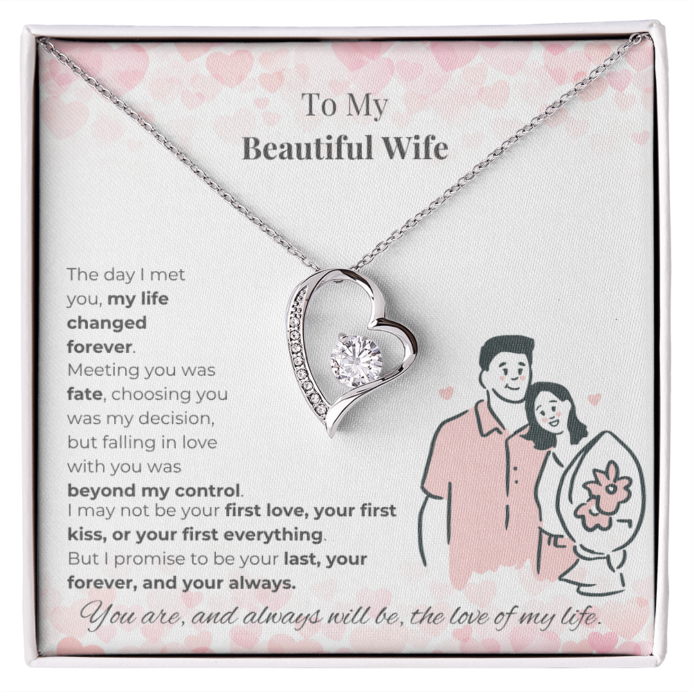 Forever Love Necklace for Wife – Romantic Gift from Husband