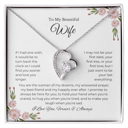Forever Love Necklace – Gift for My Wife
