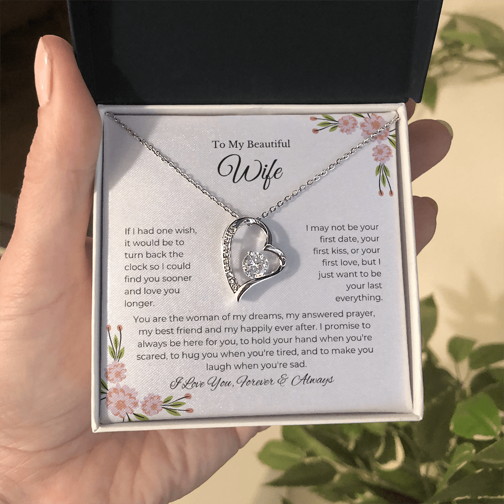 Forever Love Necklace – Gift for My Wife