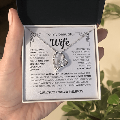 Forever Love Necklace - Gift for My Wife