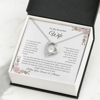 Forever Love Necklace – Gift for My Wife