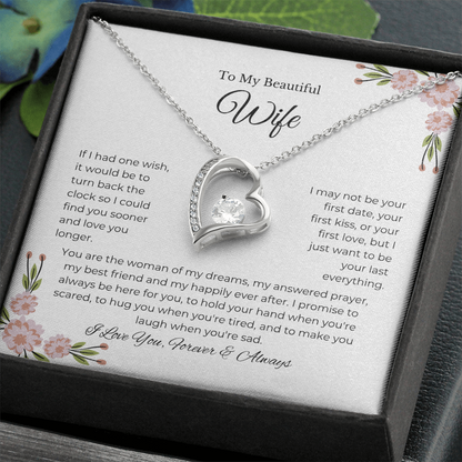 Forever Love Necklace – Gift for My Wife