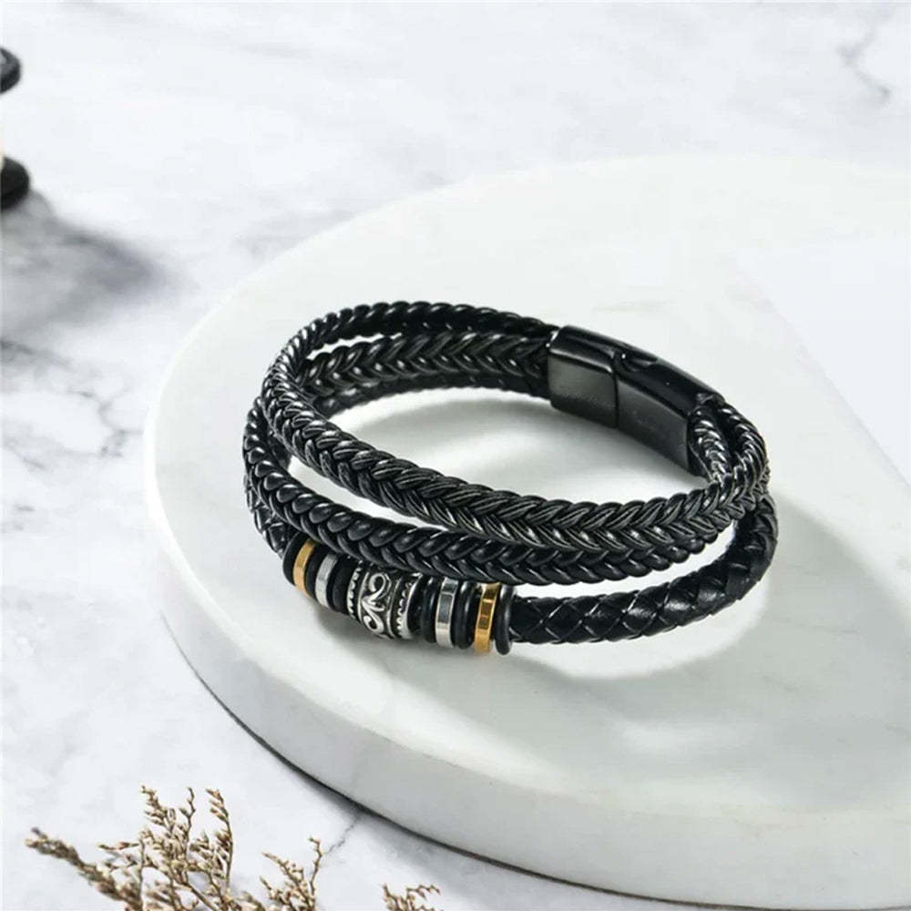 To My Grandson - I Love You Forever Bracelet