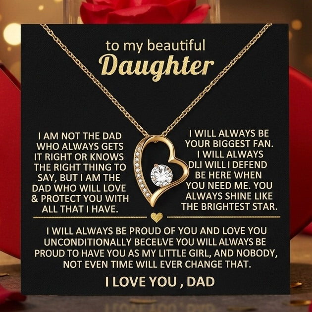 To Daughter - Love Dad - [Forever Rose Box]