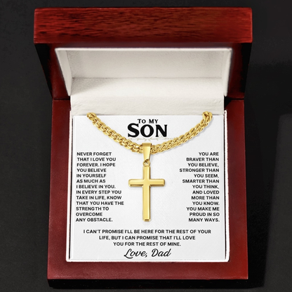 To My Son – Believe in Yourself – Gift From Dad